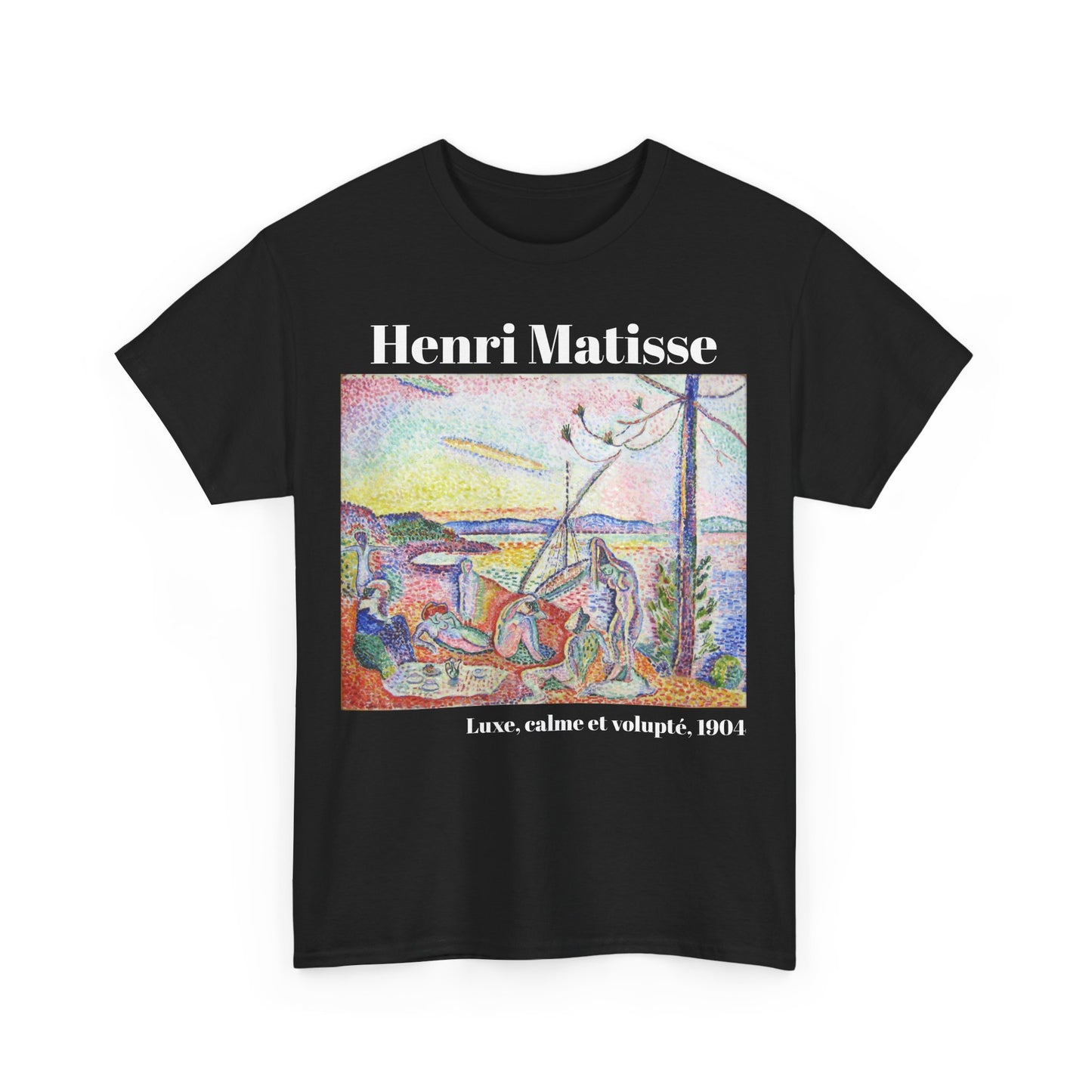 "Luxe, calme et volupté" Men's T-Shirt, cotton artsy tshirt