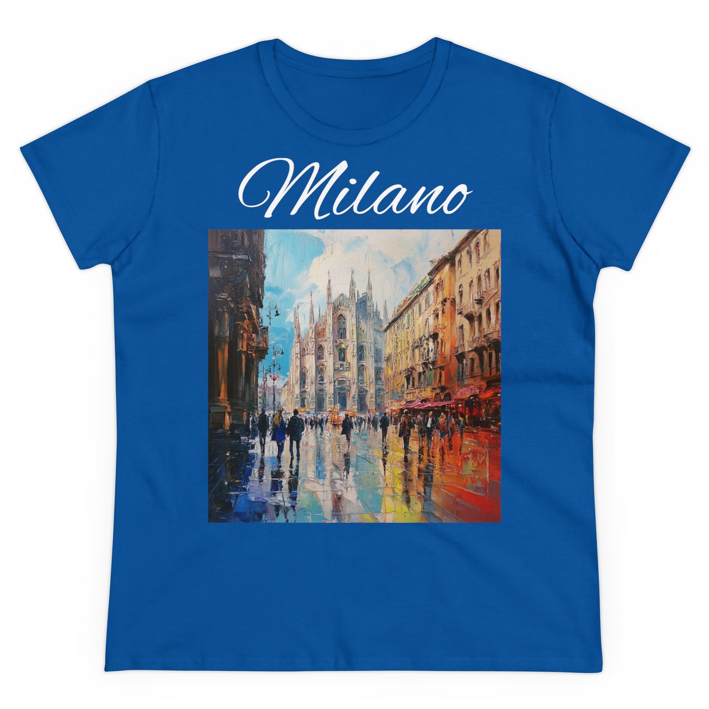 "Milano" Italy, Women's T-Shirt, graphic tee