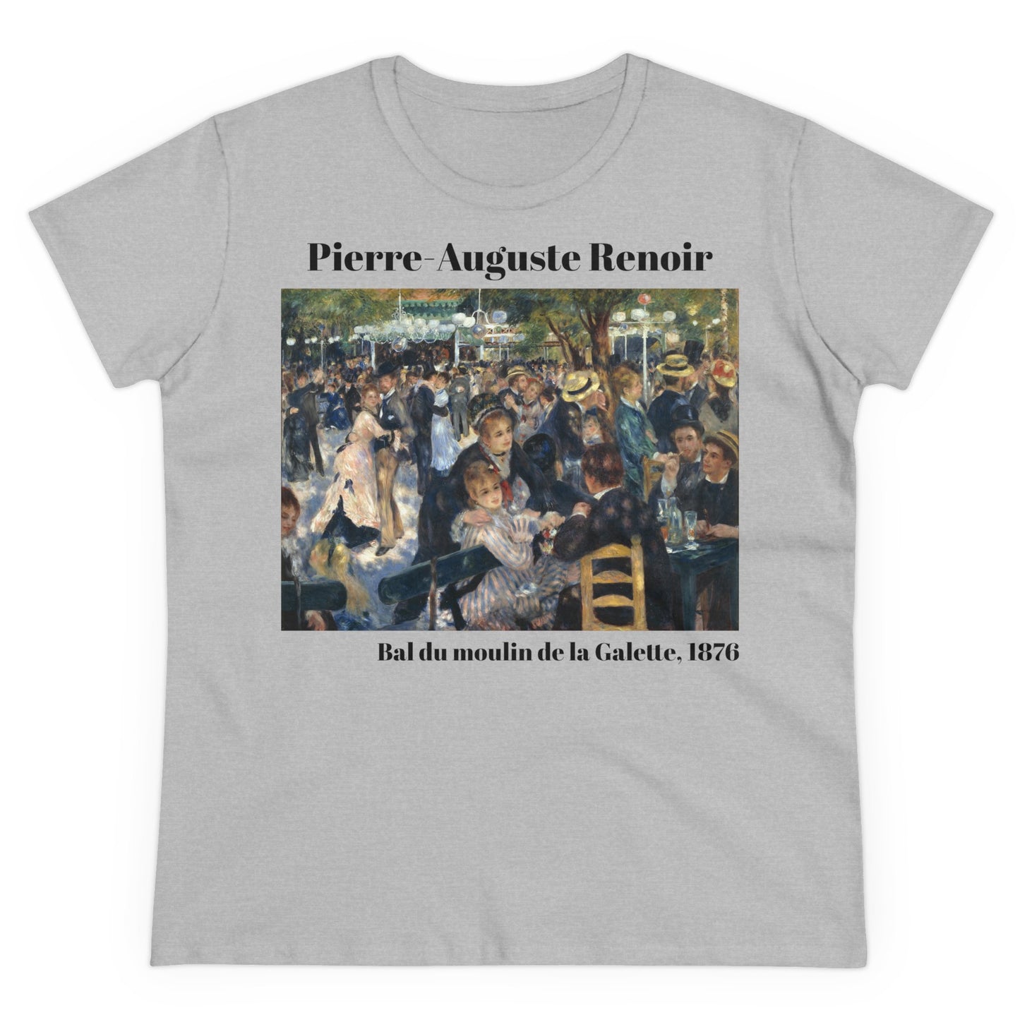 Pierre-Auguste Renoir "Bal du moulin de la Galette" Women's T-Shirt