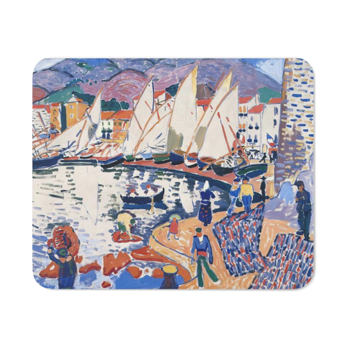 "Sécher les voiles" Desk Mouse Pad