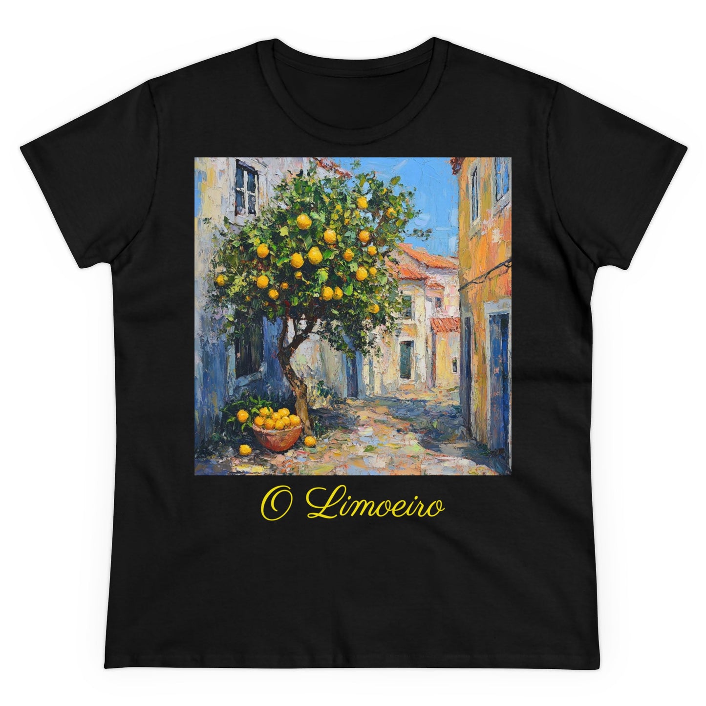 "O Limoeiro" Women's T-Shirt, lisbon portugal T-shirt