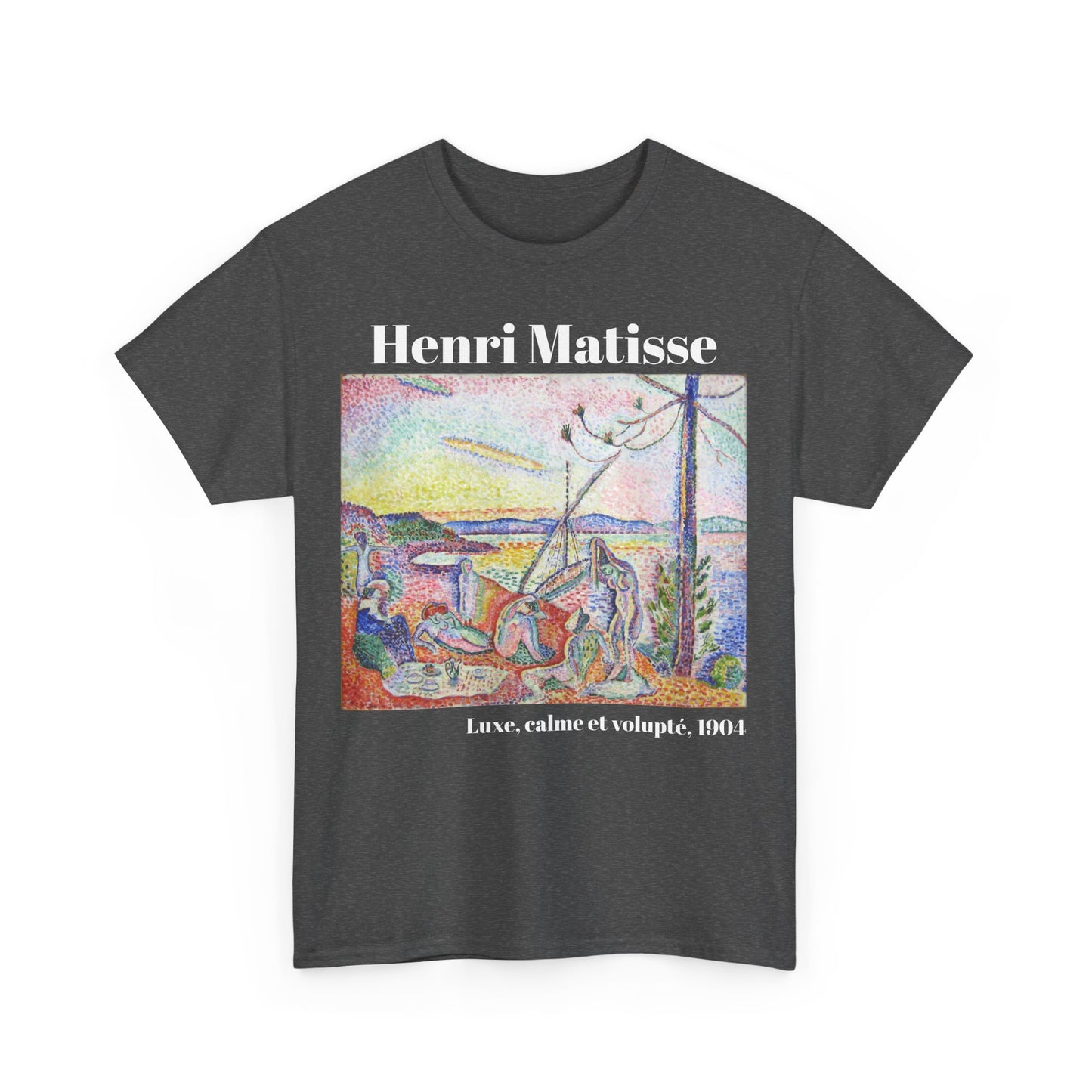 "Luxe, calme et volupté" Men's T-Shirt, cotton artsy tshirt