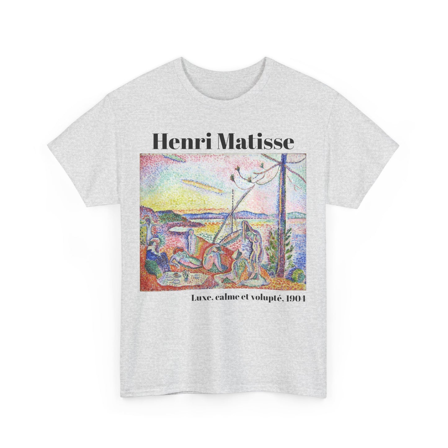 "Luxe, calme et volupté" Men's T-Shirt, cotton artsy tshirt