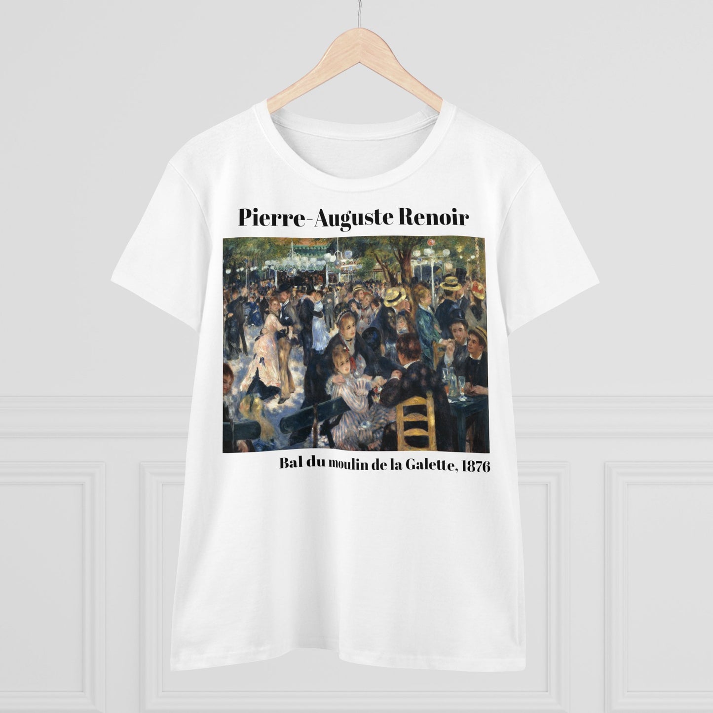 Pierre-Auguste Renoir "Bal du moulin de la Galette" Women's T-Shirt