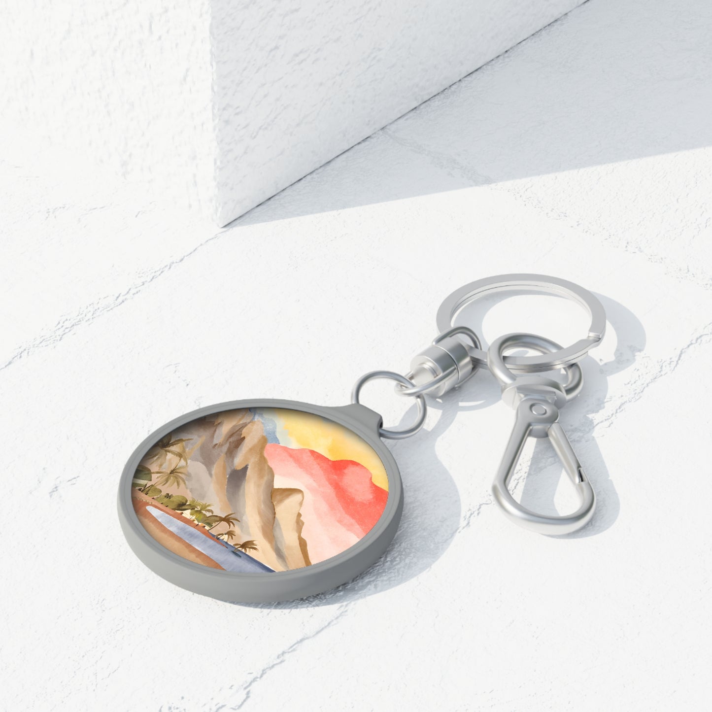 "Paradise" Keyring Tag