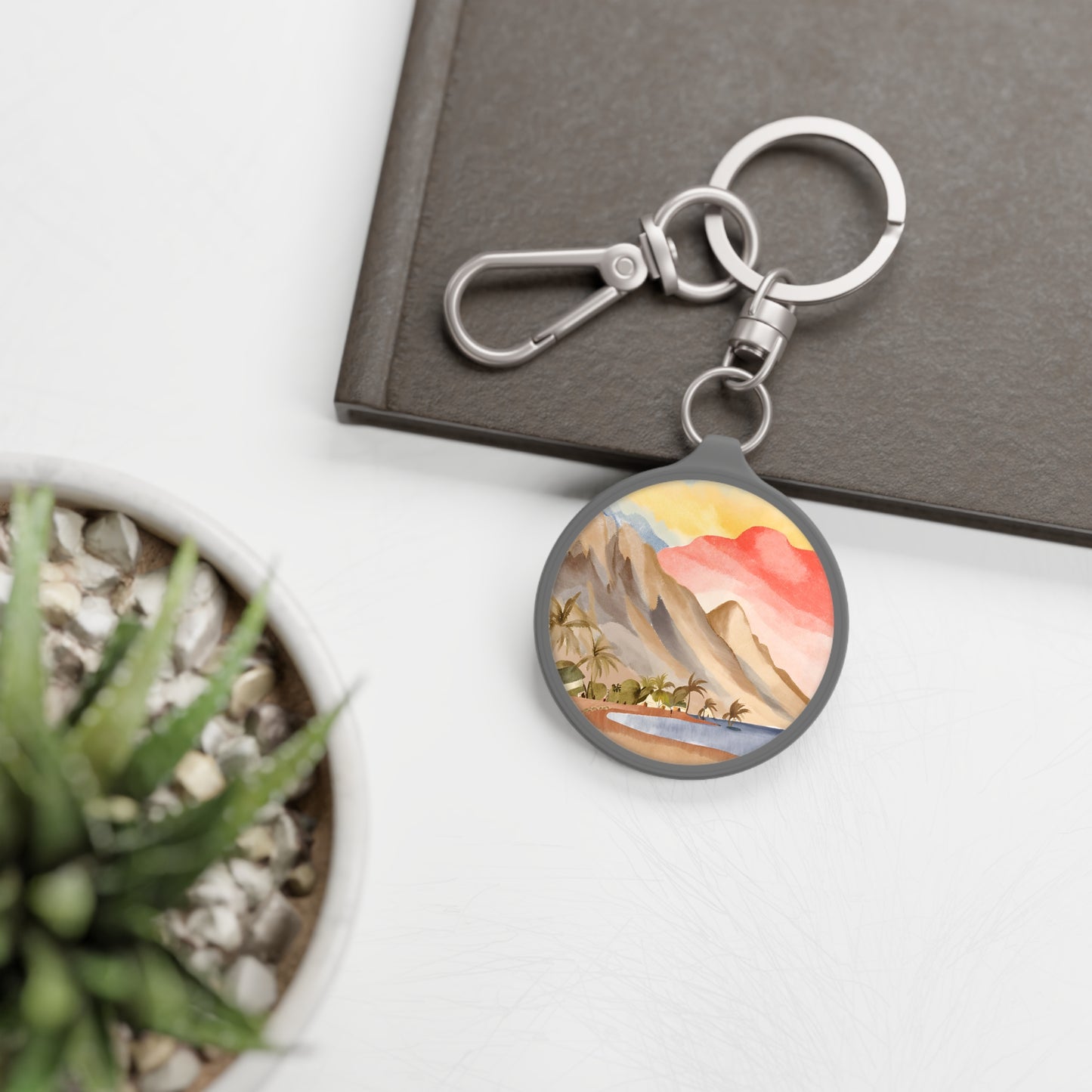 "Paradise" Keyring Tag