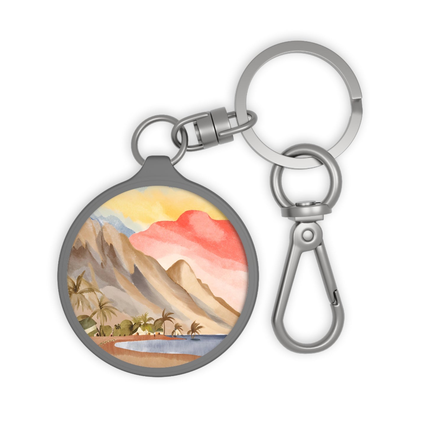 "Paradise" Keyring Tag