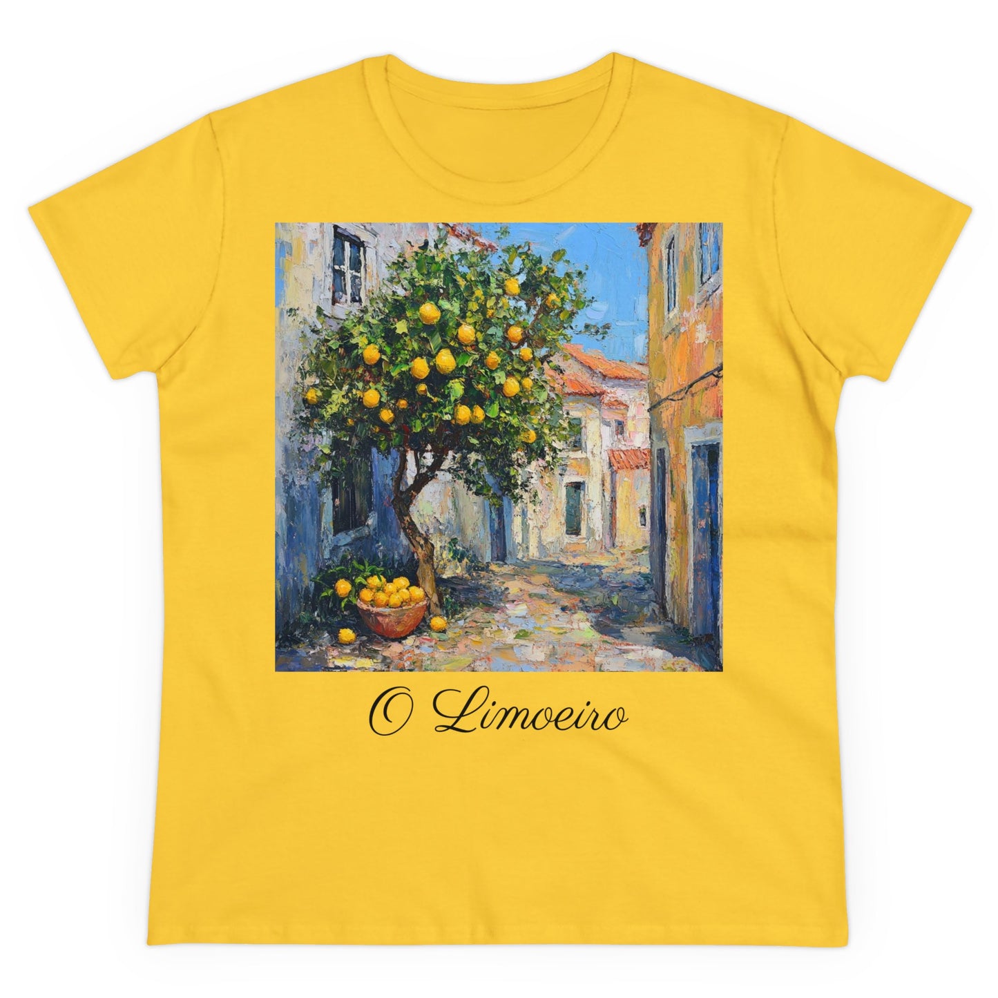 "O Limoeiro" Women's T-Shirt, lisbon portugal T-shirt