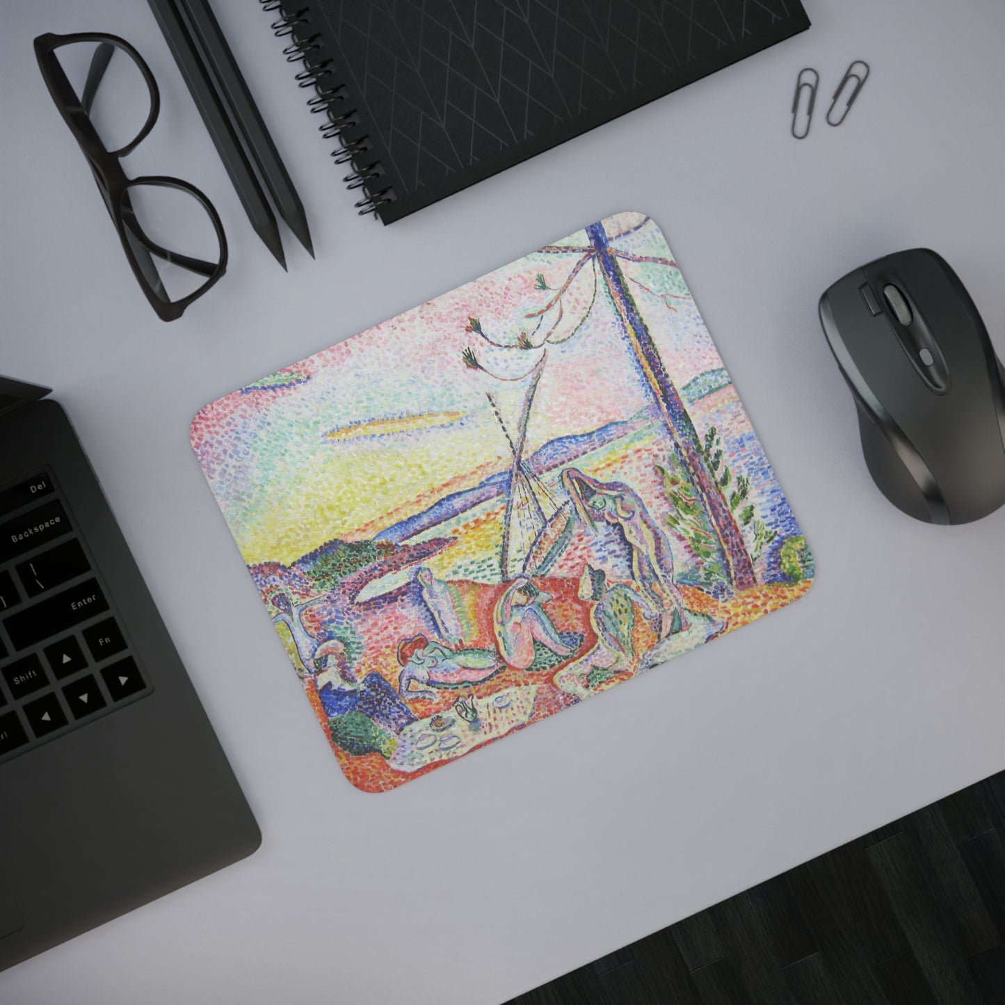 "Luxe, calme et volupté" Desk Mouse Pad