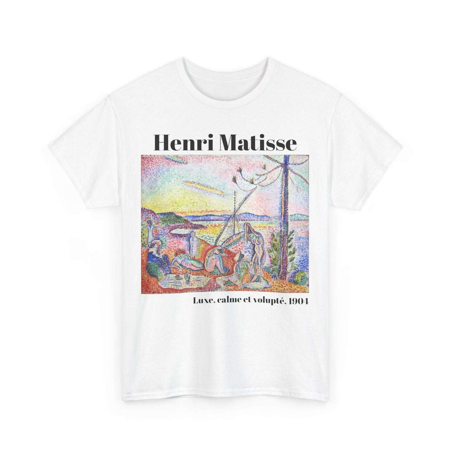 "Luxe, calme et volupté" Men's T-Shirt, cotton artsy tshirt