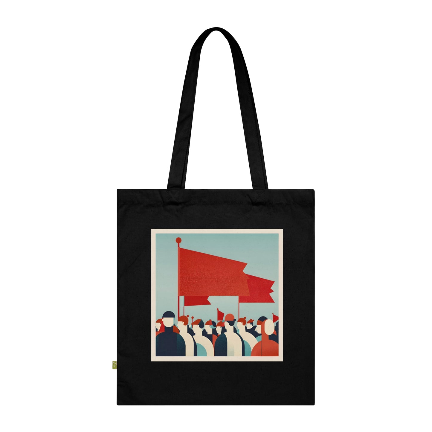 "Red Flag" - Organic Cotton Tote Bag