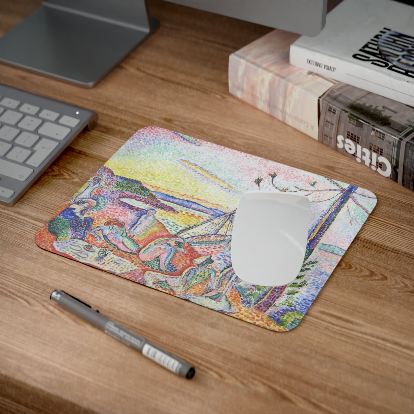 "Luxe, calme et volupté" Desk Mouse Pad