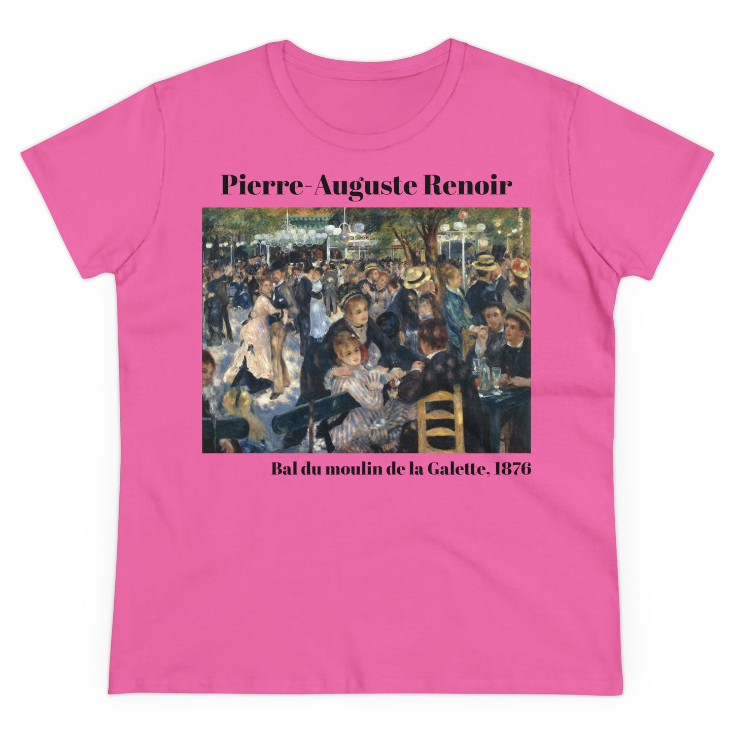 Pierre-Auguste Renoir "Bal du moulin de la Galette" Women's T-Shirt