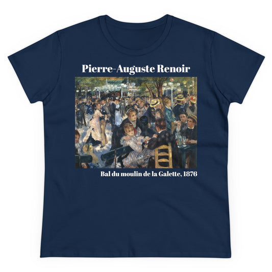 Pierre-Auguste Renoir "Bal du moulin de la Galette" Women's T-Shirt