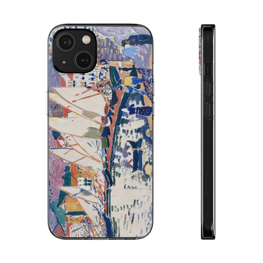 "Sécher les voiles" Soft Phone Case