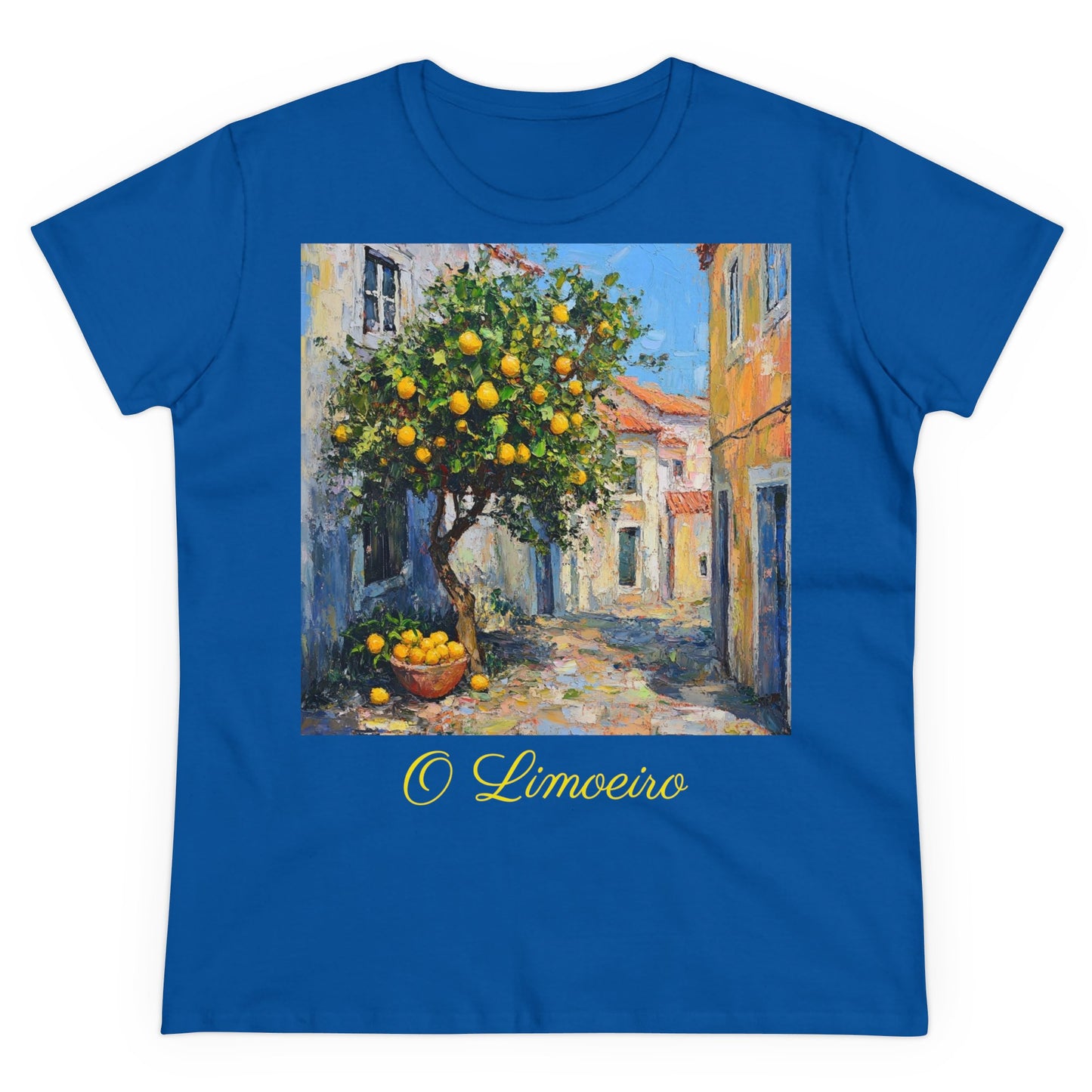 "O Limoeiro" Women's T-Shirt, lisbon portugal T-shirt